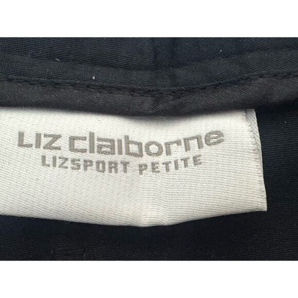 Liz Claiborne Women’s Lizsport Pants Size 12P Navy Blue Pants NWT - Picture 11 of 16